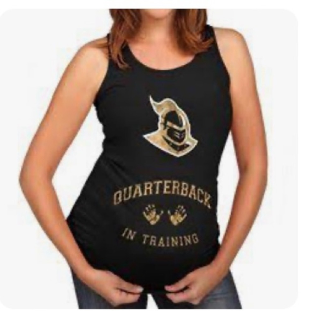 UCF Maternity QB in Training Racer Back Women’s Tank Size Medium